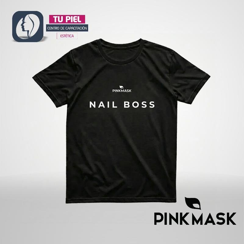 REMERA NAIL BOSS | OVERSIZE | PINK MASK - Imagen 1